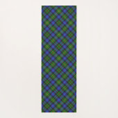 Smith Schotse familie Tartan Plaid Pattern Yogamat (Achterkant)