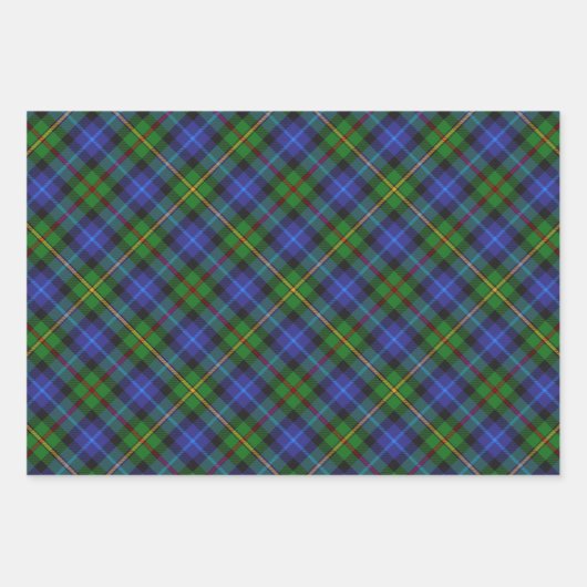 Smith Scottish Clan Tartan Pset Pattern Inpakpapier Vel (Voorkant 2)