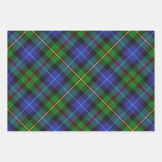 Smith Scottish Clan Tartan Pset Pattern Inpakpapier Vel (Voorkant)
