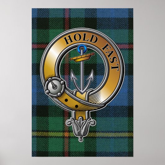 Smith Tartan & Badge Poster (Voorkant)