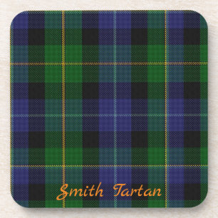 Smith Tartan Onderzetters Huwelijkscadeau Set van