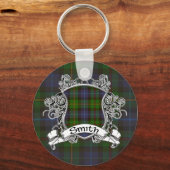 Smith Tartan Shield Sleutelhanger (Voorkant)