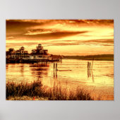 Smithfield Sunset — impression art numérique (Devant)