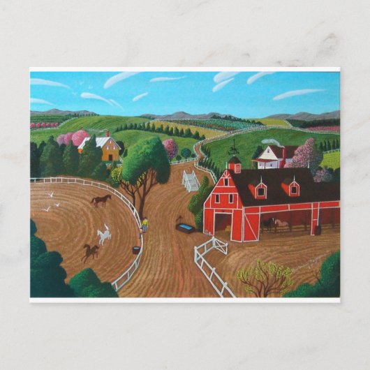 Smith's Riding Stables Briefkaart (Voorkant)