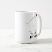 Smith's Thuis met hart Koffiemok (Voorkant rechts)