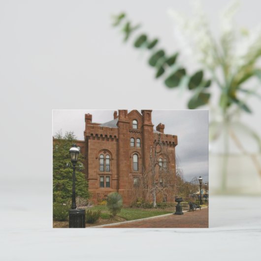 Smithsonian Castle Briefkaart (Staand voorkant)