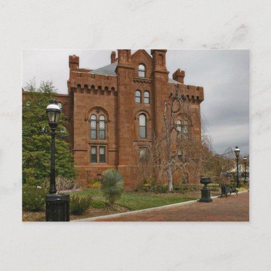 Smithsonian Castle Briefkaart (Voorkant)