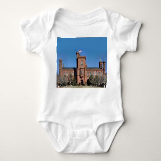 Smithsonian Castle in Washington, DC. Romper (Voorkant)