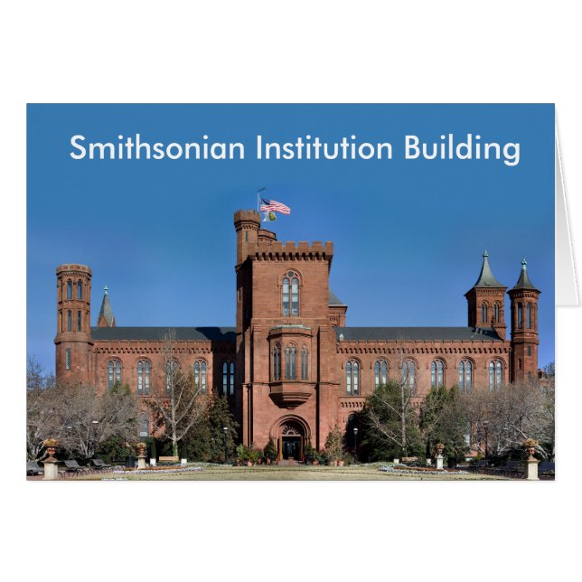 Smithsonian Institution Building in Washington, DC (Voorkant Horizontaal)