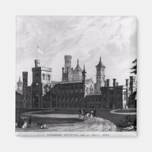 Smithsonian Institution uit het zuidwesten Magneet (Voorkant)