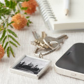 Smithsonian Institution uit het zuidwesten Sleutelhanger (Zijkant)