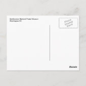 Smithsonian National Postal Museum Briefkaart (Achterkant)