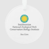 Smithsonian | Zee Lion Ornament (achterkant)