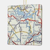 Smithville TN Keramisch Ornament (Links)