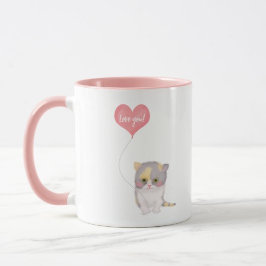 Smitten Kitten 'Love you' Tasse de la Saint-Valent (Gauche)