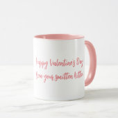 Smitten Kitten 'Love you' Tasse de la Saint-Valent (Devant droit)