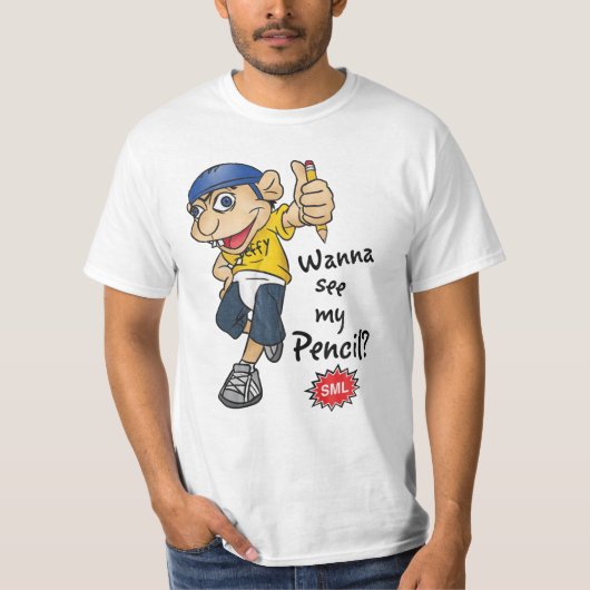 Sml jeffy-spul grappig t-shirt (Voorkant)