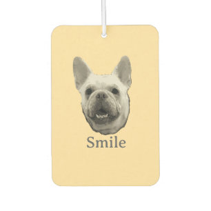 Smoel Franse Bulldog Beige Luchtverfrisser