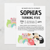 Smoesje Verjaardagsfeestje Kaart (Voorkant / Achterkant)