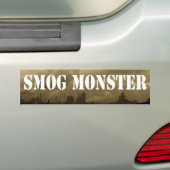 Smog Monster Bumpersticker (Op auto)