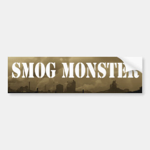 Smog Monster Bumpersticker