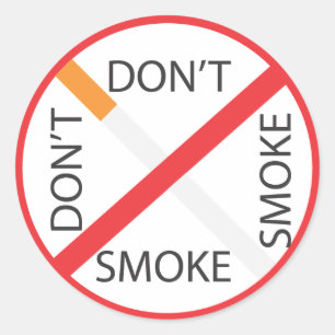 SMOKE.ai Ronde Sticker