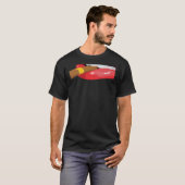 Smoke Cuban Cigar Lit Lips Smoking Graphic T-shirt (Voorkant volledig)