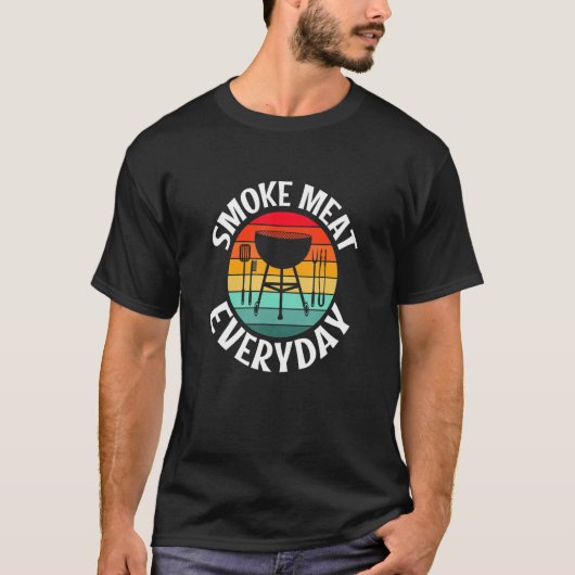 Smoke Meat Everyday T-shirt (Voorkant)