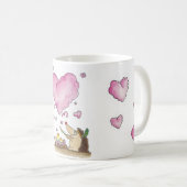 SMOKE SIGNAL tasse par Nicole Janes (Devant droit)