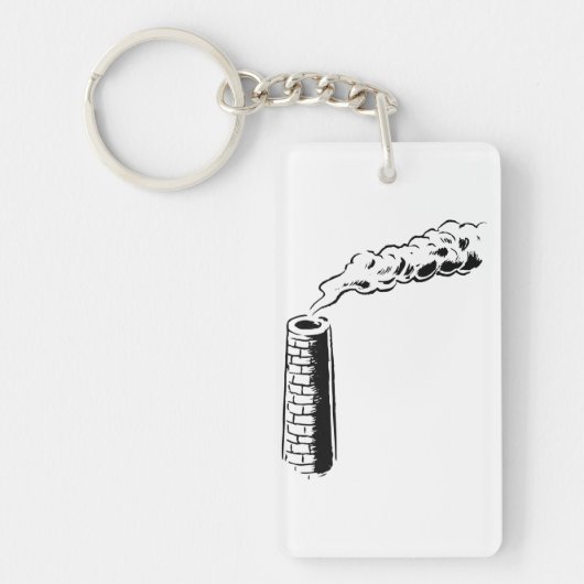 Smoke Stack Sleutelhanger (Voorkant)