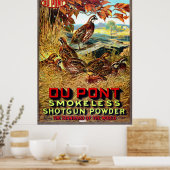 Smokeloze geweren poeder AD 1913 Poster (Keuken)