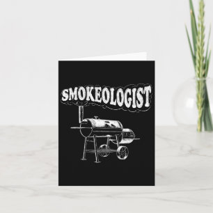 Smokeologist - Grappige Pitmaster BBQ Roker Grille Kaart