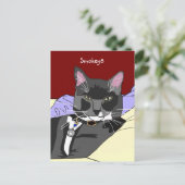 Smokey8 Briefkaart (Staand voorkant)