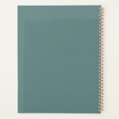 Smokey Blue Planner (Achterkant)