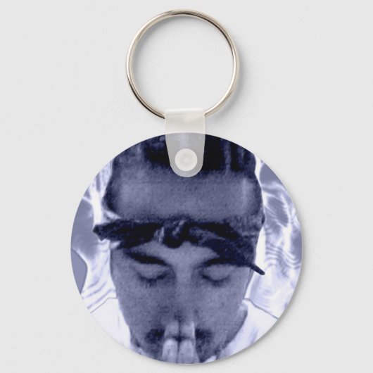 Smokey Corleone Gangsta Prayer Sleutelhanger (Voorkant)