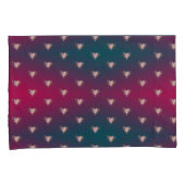 Smokey Fuschia en Fancy hart Kussensloop (Voorkant-Rechts)