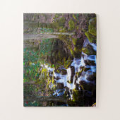 Smokey Mountain River Creek North Carolina Legpuzzel (Verticaal)