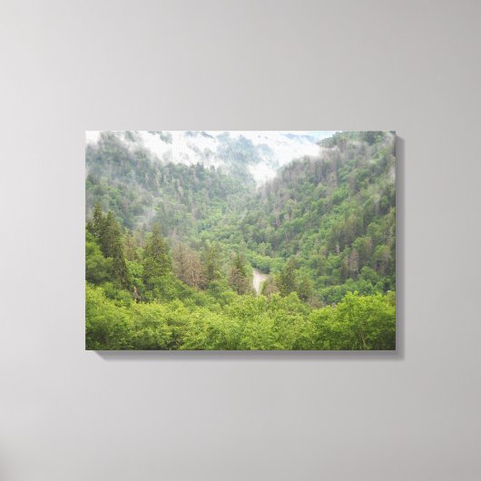 Smokey Mountains Canvas Afdruk (Voorkant)