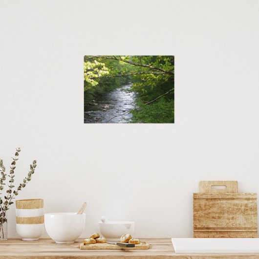 Smokey Mountains Poster (Keuken)