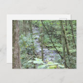 smokey mountainstream briefkaart (Voorkant / Achterkant)