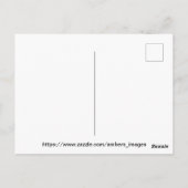 smokey mountainstream briefkaart (Achterkant)