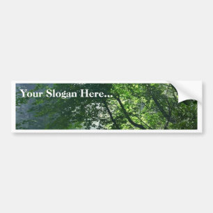 Smokey Paths Trails Forests Bossen Bumpersticker