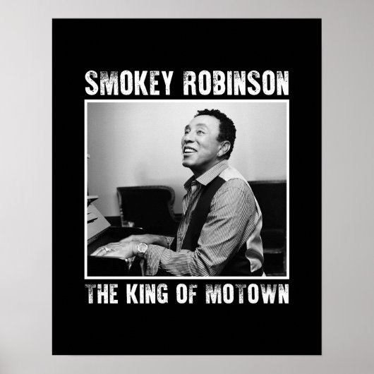 Smokey Robinson De koning van Motown Poster (Voorkant)
