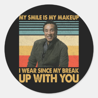 Smokey Robinson Quotes - Zodra je een Motown arti  Ronde Sticker
