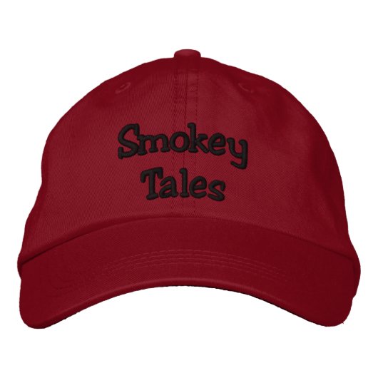 Smokey Tales Casquette rouge (Devant)