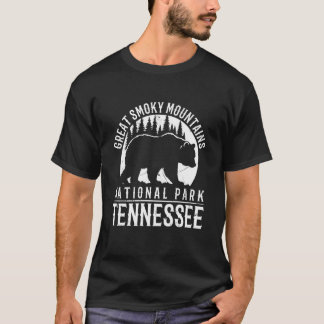 Smokies GROOTE ROKERIGE BERGEN NATIonaal park TENN T-shirt