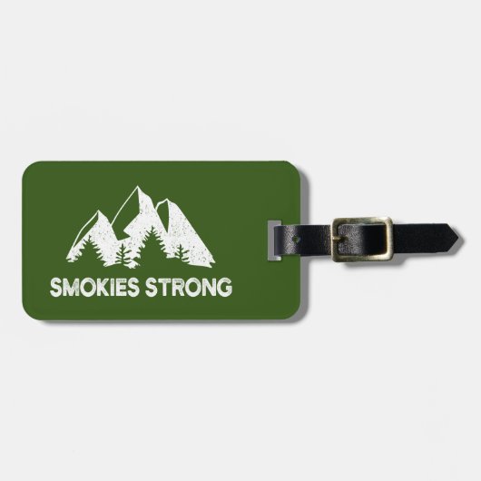 Smokies Strong Bagagelabel (Voorkant horizontaal)