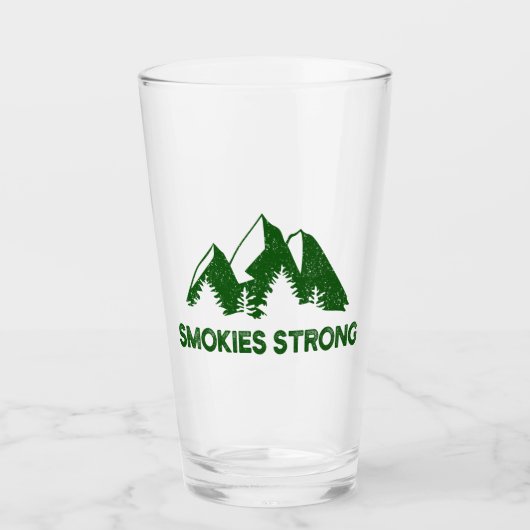 Smokies Strong Glas (Voorkant)