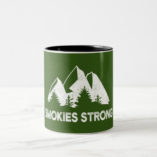 Smokies Strong Tweekleurige Koffiemok (Center)