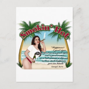 Smokin Hot Briefkaart